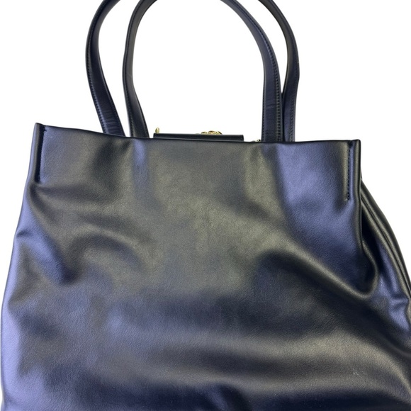 Juicy Couture Black Tote with Gold Chain - Picture 2 of 7